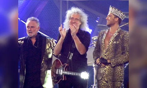 Guitarrista Brian May empolga mais que Adam Lambert em show do Queen