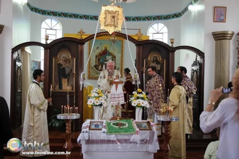 ​Igreja Ortodoxa de Apucarana recebe visita de Metropolita