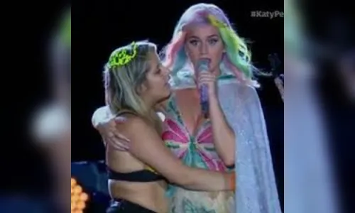 Katy Perry fecha o Rock in Rio com hits e beijo de fã