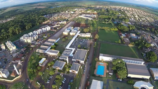 Campus da UFPR de Apucarana: franca expansão (Foto: Divulgação)