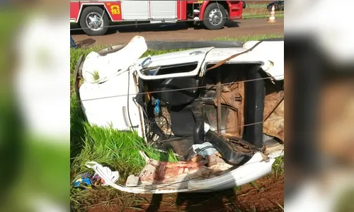​Acidente na região de Apucarana provoca uma morte e deixa 2 feridos