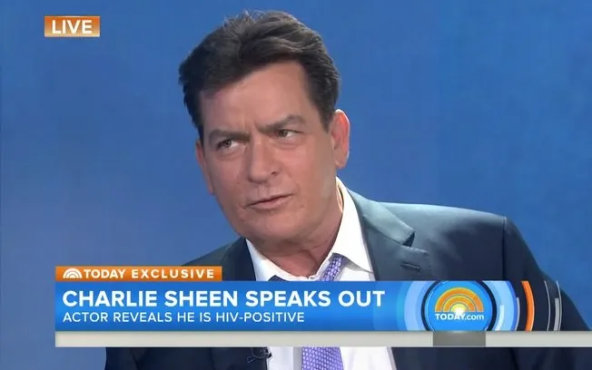 Charlie Sheen revela ser portador do vírus HIV - Reprodução/NBC