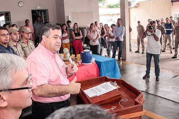 Prefeito Beto Preto: “Somamos esforços pela criação de um grupamento independente do Corpo de Bombeiros em Apucarana” Foto: Andre Veronez