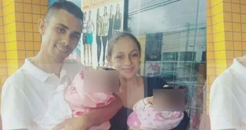 Casal tinha duas meninas, gêmeas  (Reprodução) 