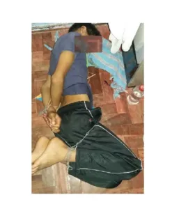 Criança foi deixada amarrada dentro de casa pelos pais em bairro de Londrina e vizinhos ficaram revoltados - Foto - Eliandro Piva