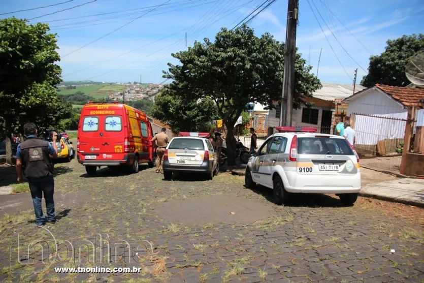  Briga de irmãos resulta em um ferido com machada na cabeça em Apucarana - Foto: José Luiz Mendes/TNONLINE 