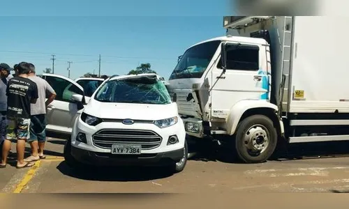 Homem morre e duas crianças ficam feridas em acidente na PR-466 