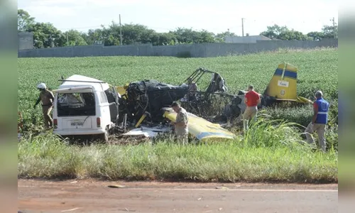 Aeronáutica inicia investigação sobre queda de avião em Londrina