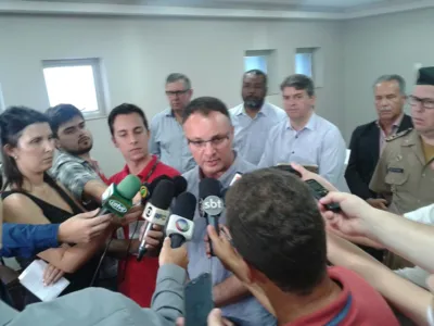 De acordo com o secretário de Segurança Pública e Administração Penitenciária do Paraná (Sesp), Wagner Mesquita, "É um esforço ostensivo e preventivo para mantermos o controle e restituir os padrões de segurança" - Foto: Sesp