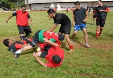 O Apucarana Rugby Clube (norte do Paraná) teve motivos de sobra para comemorar o ano de 2015 - Foto: TNONLINE