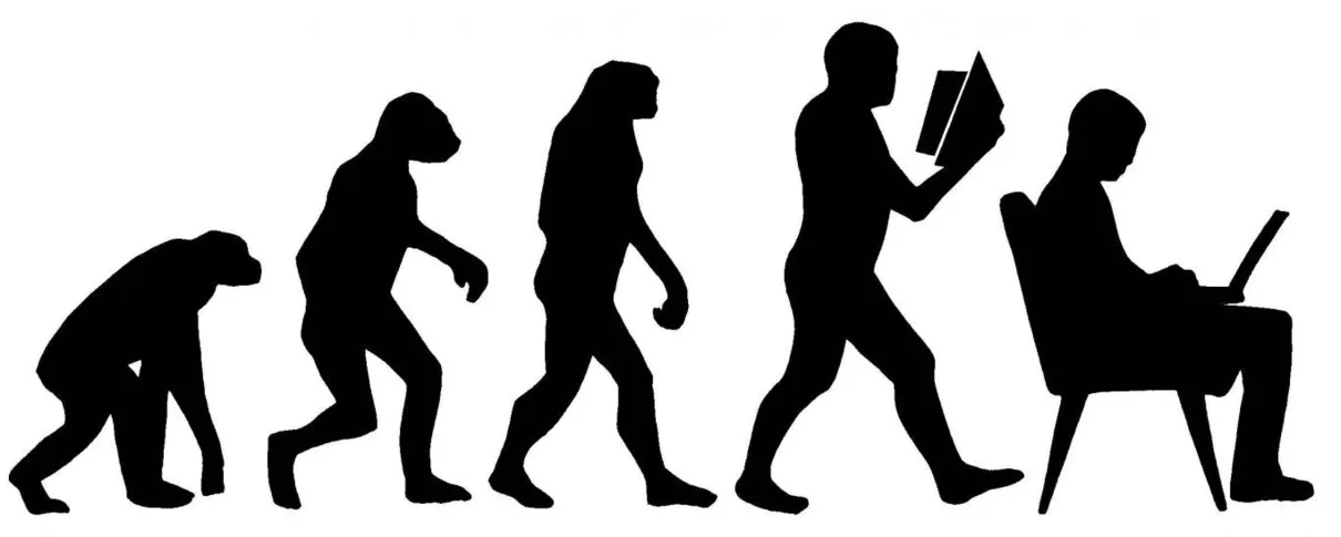 Foram necessários seis milhões de anos para que os seres humanos evoluíssem de nossos ancestrais para o que somos hoje. consequentemente, nossa fisiologia mudou, embora nem sempre para melhor. Fonte: independent.co.uk