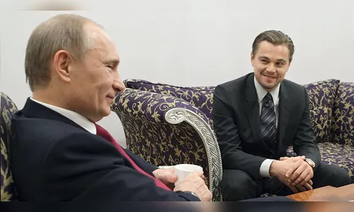 Contato com Putin pode ajudar DiCaprio a conseguir papel em filme sobre o presidente russo