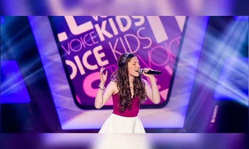 Garota de Arapongas é selecionada no The Voice Kids