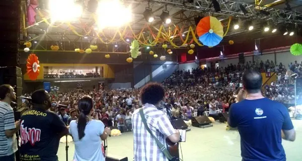 Milhares de pessoas compareceram ao último dia do Gabaon (Foto: Flávia Barros – Banda B)