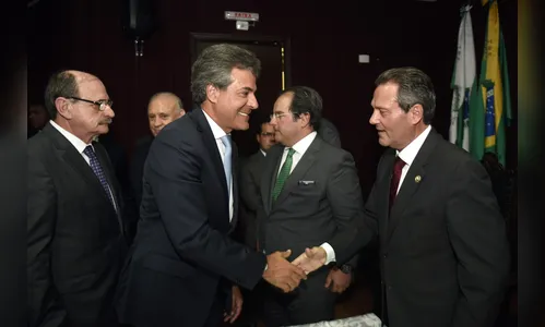 Beto Richa participa da posse do novo presidente do TRE