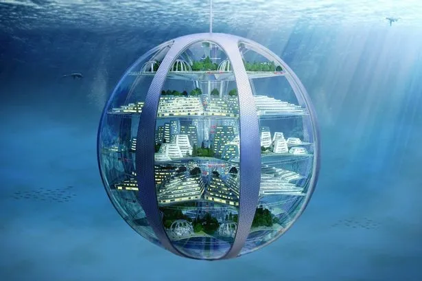Será que viveremos embaixo d'água em 100 anos? Fonte: dailyrecord.co.uk