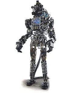 Uma versão anterior do robô Atlas. Fonte: Wikipédia
