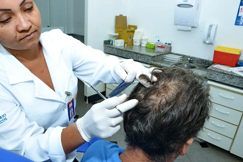 Teste pode ser feito com amostra de cabelo | Foto: Sérgio Rodrigo