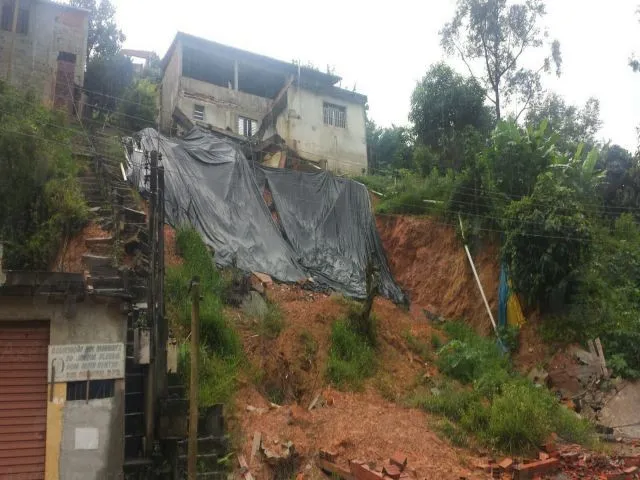 Chuvas provocam deslizamentos em São Paulo (Agência Brasil)