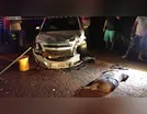 ​Capivara provoca acidente em Londrina e três pessoas ficam feridas