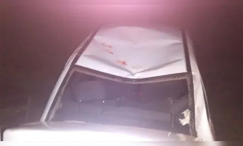 Dois homens ficam feridos em acidente ocorrido em Jandaia do Sul