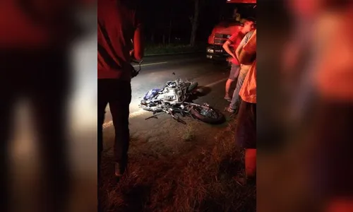 Motoqueiro morre em acidente na PR-218 em Arapongas