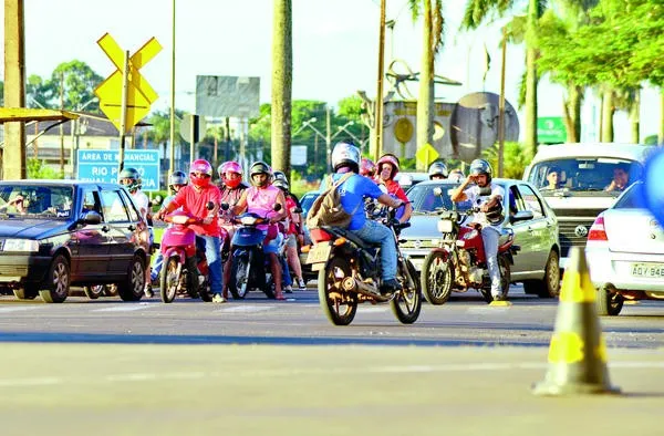  Arapongas tem mais de 20 mil motos e motonetas no trânsito | Foto: Sérgio Rodrigo