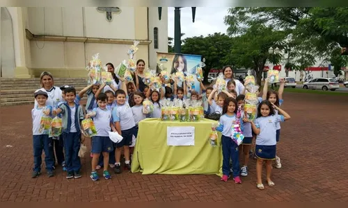 ​Escola Adventista de Apucarana realiza atividade do Dia da Água