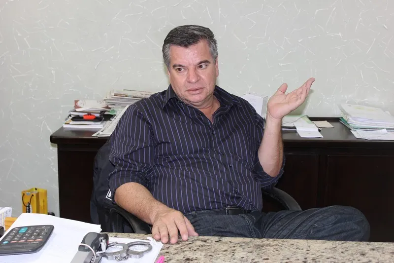 Delegado José Aparecido Jacovós  disse que sequestro não passou de simulação. Foto: Tribuna do Norte