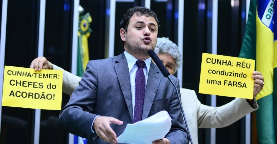 Deputado Glauber Braga (PSOL/RJ) - Foto: noticias.uol.com.br