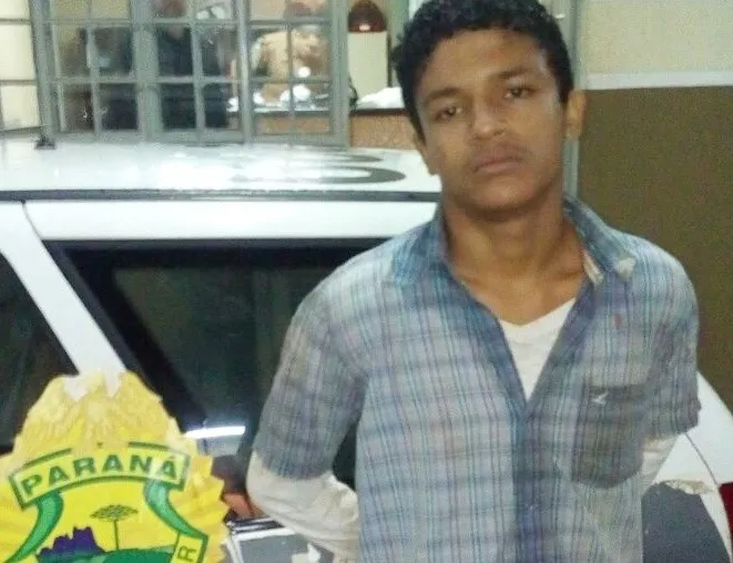Leandro Silva Alves foi localizado e preso pela Polícia Militar - Foto: Blog do Berimbau