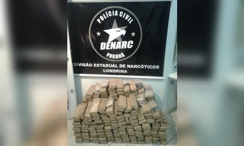 ​Denarc apreende 216 quilos de maconha em Londrina (PR)
