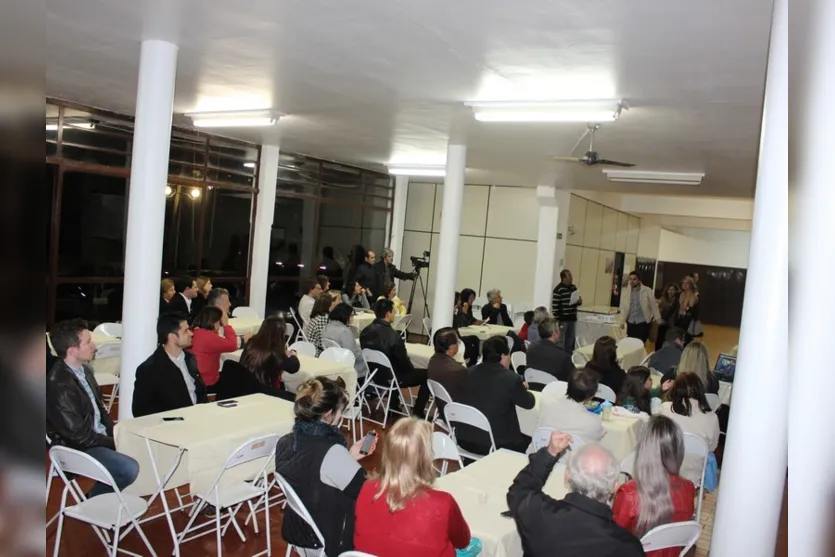  Lançamento da 22ª Festa da Cerejeira na Acea, em Apucarana, na noite desta quarta-feira (27) - Foto: José Luiz Mendes 