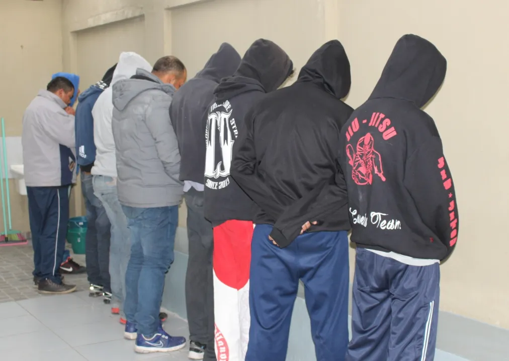 Oito integrantes da torcida Os Fanáticos, do clube Atlético Paranaense foram presos - Foto: Polícia Civil/Divulgação