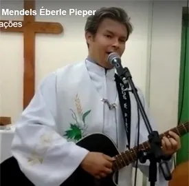 Pastor Mendels Ébeler Pieper, de 34 anos, da IELB, morreu atropelado - Foto: Reprodução