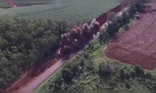RodoNorte realiza detonação de rochas na BR-376 em Apucarana