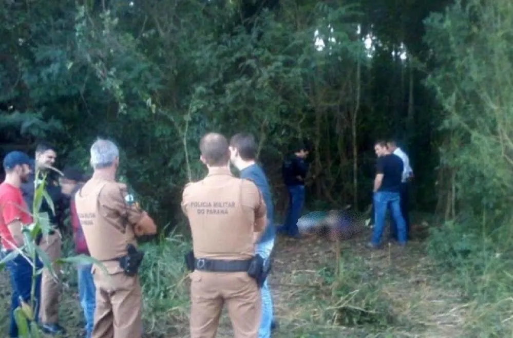 Local onde os corpos dos três jovens foram localizados - Foto:Catve