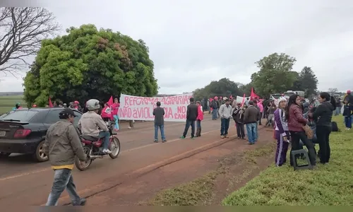 MST desencadeia série de protestos em todo Paraná nessa quinta-feira