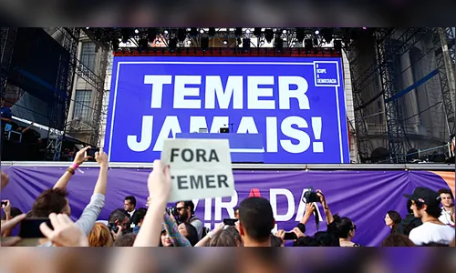 Cânticos contra Temer embalam primeiro dia da Virada Cultural