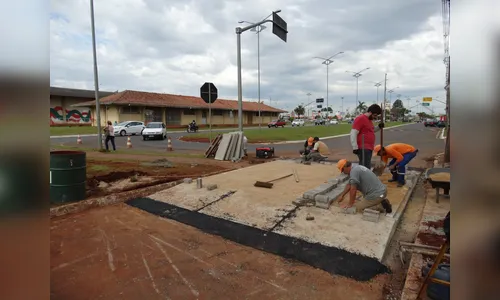 Codar instala travessia elevada no centro de Arapongas