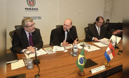 Secretários estaduais recebem Embaixador da Croácia