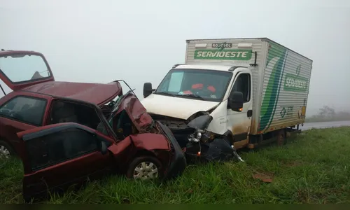 Acidente entre carro e caminhão próximo a Sabáudia provoca morte de motorista