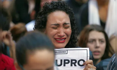 Mulheres fazem protesto em São Paulo contra estupro e violência de gênero