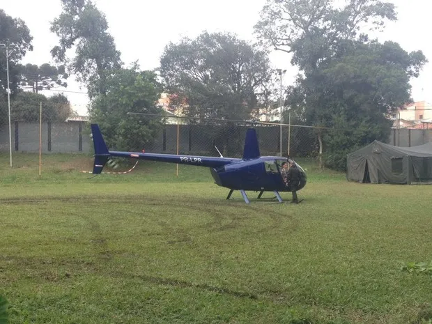 Polícia apreendeu carros de luxo e um helicóptero - Foto: Cristina Graeml/ RPC