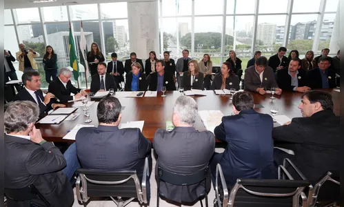 Governador Beto Richa reúne-se com prefeitos do Centro-Sul do estado