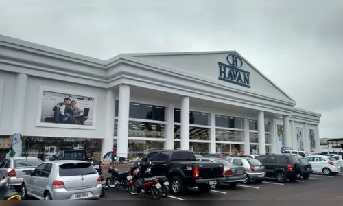 Bandidos arrombam e tentam furtar cofre da loja Havan