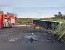 Acidente com ônibus deixa 3 mortos e 36 feridos no Paraná