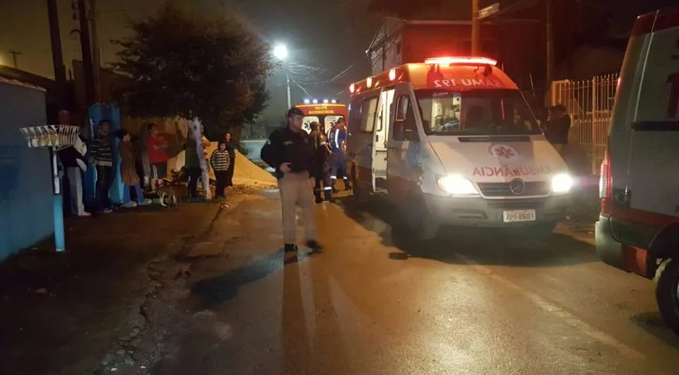 Mulher estava na janela de casa quando foi atingida por um tiro. Foto: João Carlos Frigério