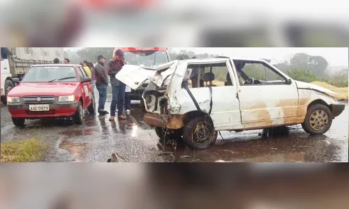 Motorista morre em capotamento após ser ejetado do carro