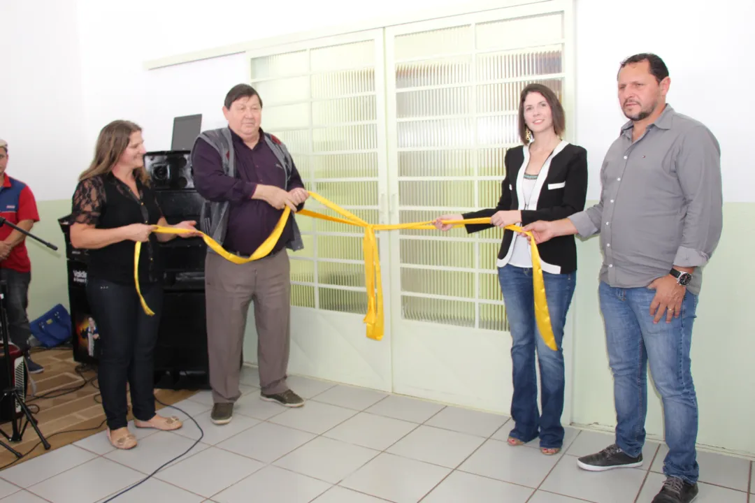 A Prefeitura de Arapongas, através da Secretaria de Assistência Social, inaugurou nesta quinta-feira, 23, o Centro de Convivência do Idoso. Foto: Assessoria